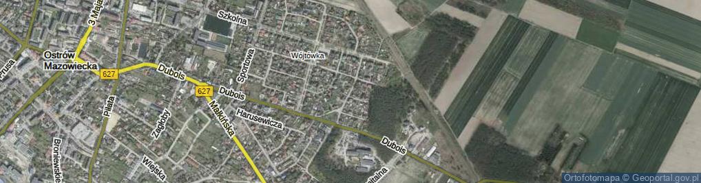 Zdjęcie satelitarne Zapolskiej Gabrieli ul.